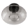 Osram - Plafoniera DECOR SMOKE 1xE27/12W/230V Ø 28 cm nero/grigio fumé