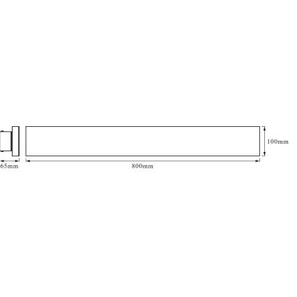 Osram - Plafoniera LED dimmerabile SMART+ PLANON LED/27W/230V 80x10 cm 3000-6500K Wi-Fi