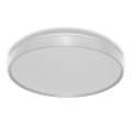 Osram - Plafoniera LED con sensore crepuscolare CEILING LUXO LED/24W/230V Ø 38 cm argento