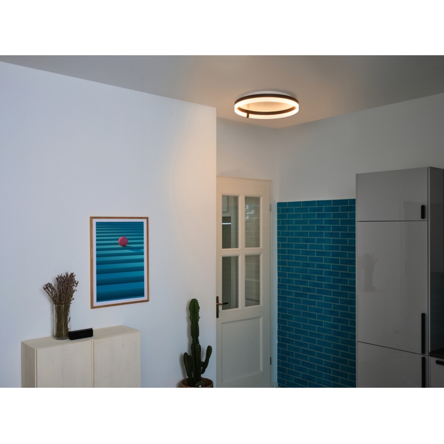 Osram - Plafoniera LED DECOR CIRCLE LED/32W/230V 3000/4000/6500K Ø 50 cm nero/bianco