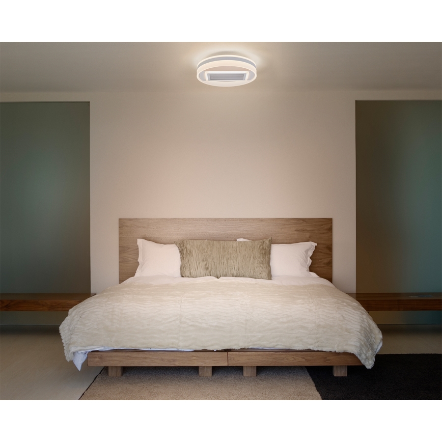 Osram - Plafoniera LED dimmerabile con ventilatore CEILING FAN LED/55W/230V 3000-6500K bianca + telecomando
