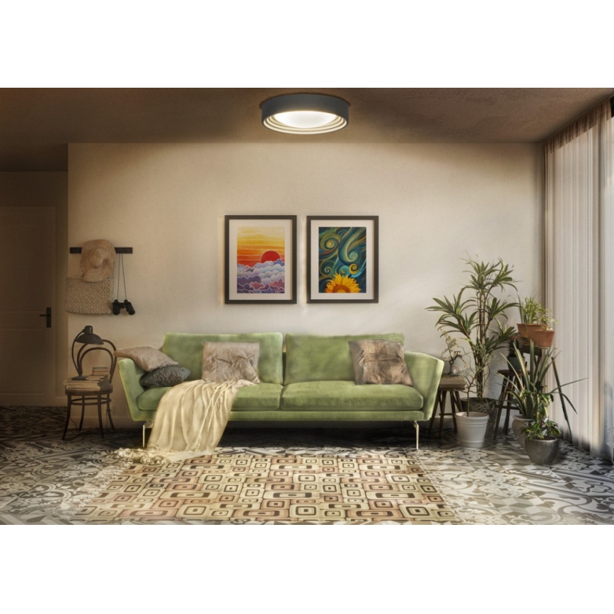 Osram - Plafoniera dimmerabile a LED ORBIS CONCRETE LED/13W/230V Ø 30 cm grigio/cemento