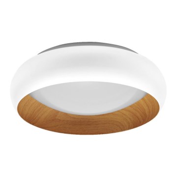 Osram - Plafoniera LED dimmerabile ORBIS LIVIA LED/16W/230V Ø 30 cm bianco/marrone
