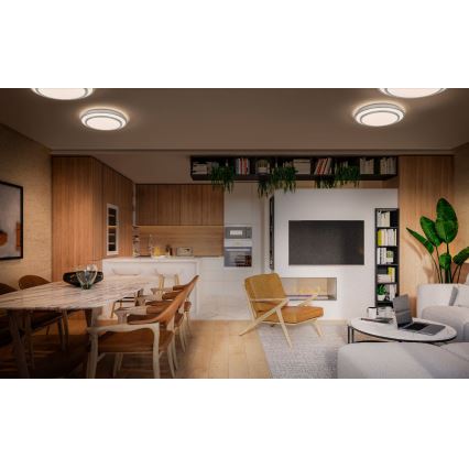 Osram - Plafoniera LED ORBIS BERLIN LED/16W/230V Ø 29,3 cm, argento