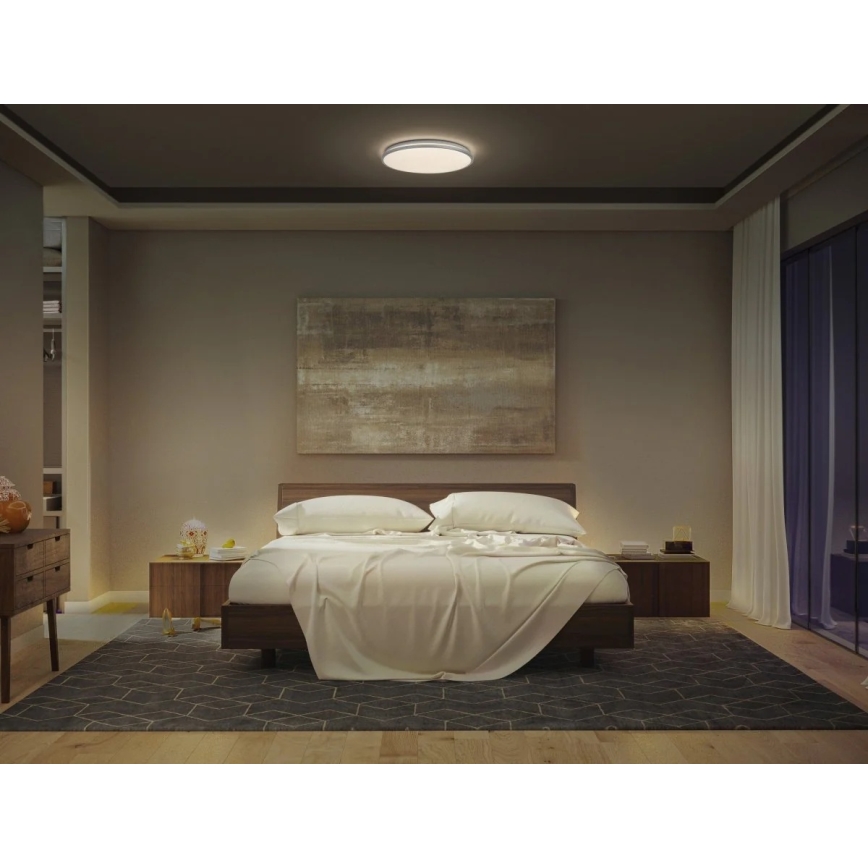 Osram - Plafoniera LED ORBIS DUBLIN LED/36W/230V Ø 49 cm argento