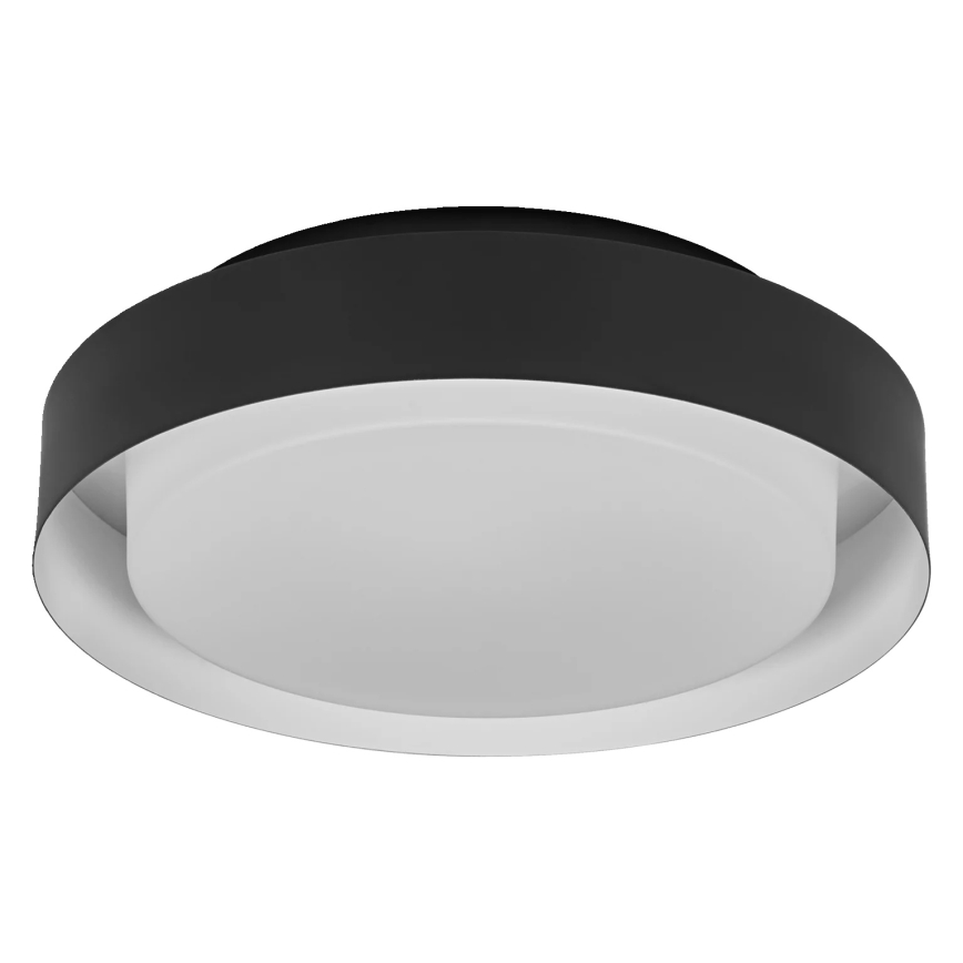 Osram - Plafoniera ORBIS MADRID 2xE27/10W/230V Ø 29 cm nera