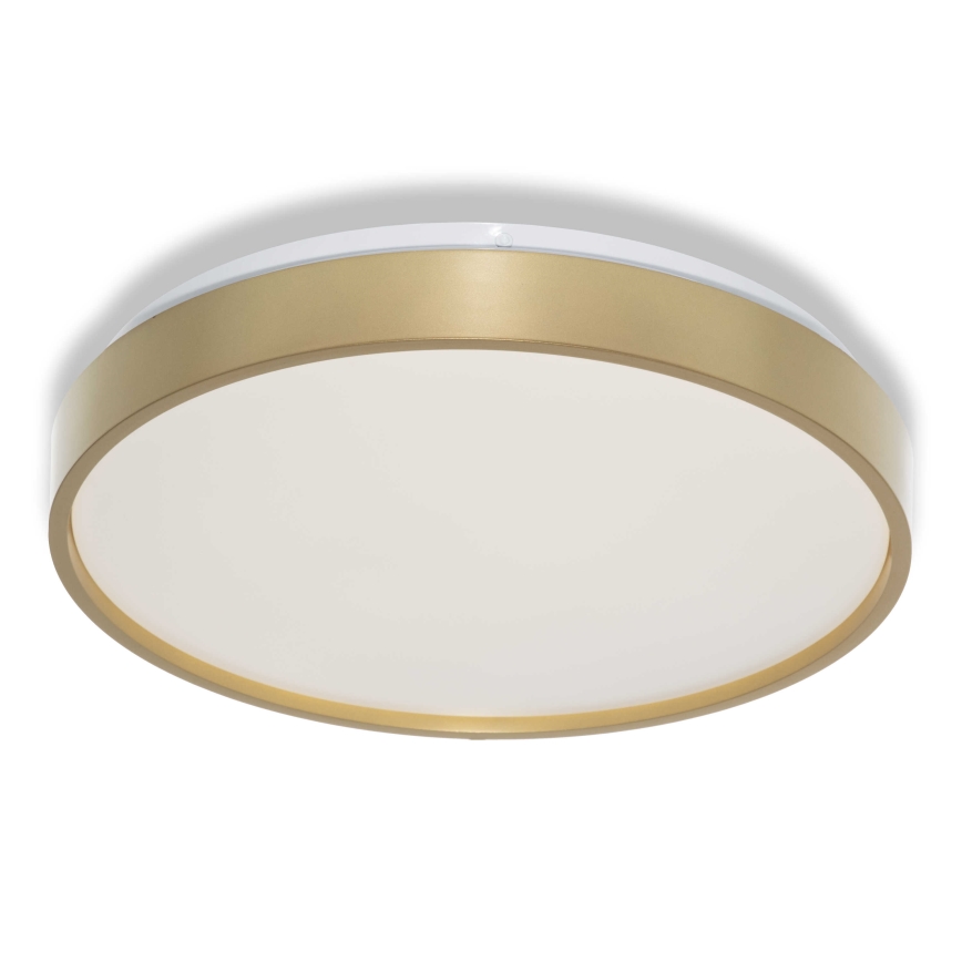 Osram - Plafonnier LED CEILING LUXO 18 W, 230 V, Ø 32 cm, doré, avec capteur crépusculaire
