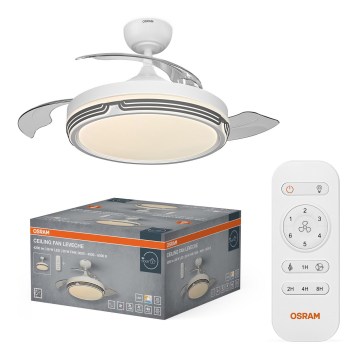 Osram - Plafonnier LED dimmable avec ventilateur LEVECHE LED/36W/230V 3000/4000/6500K + télécommande