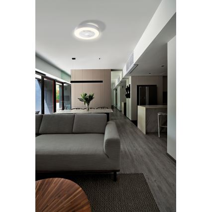 Osram - Plafonnier LED dimmable avec ventilateur SMART+ LED/78W/230V 3000-6500K Wi-Fi + télécommande