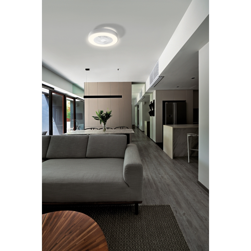 Osram - Plafonnier LED dimmable avec ventilateur SMART+ LED/78W/230V 3000-6500K Wi-Fi + télécommande