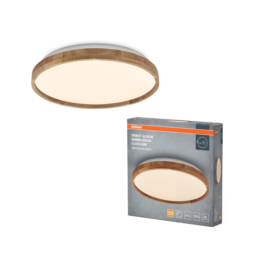 Osram - Plafonnier LED dimmable ORBIS ALISON LED/24W/230V, Ø 39,5 cm, beige