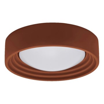 Osram - Plafonnier LED dimmable ORBIS CONCRETE LED/13W/230V Ø 30 cm marron/béton
