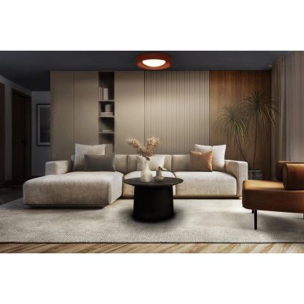 Osram - Plafonnier LED dimmable ORBIS CONCRETE LED/13W/230V Ø 30 cm marron/béton