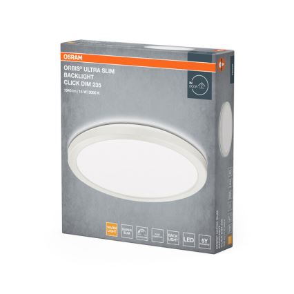 Osram - Plafonnier LED dimmable ORBIS LED/15W/230V blanc