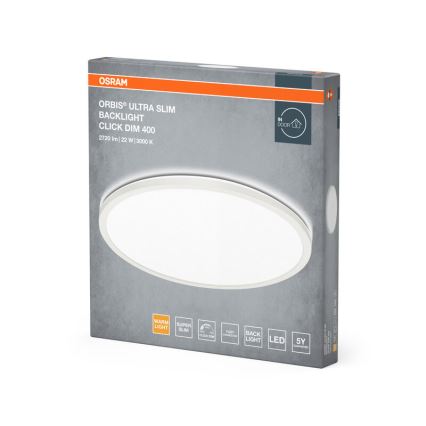 Osram - Plafonnier LED dimmable ORBIS LED/22W/230V blanc