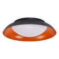 Osram - Plafonnier LED dimmable ORBIS PLATE LED/19W/230V Ø 31 cm orange/noir
