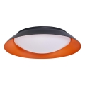 Osram - Plafonnier LED dimmable ORBIS PLATE LED/45W/230V Ø 48 cm orange/noir