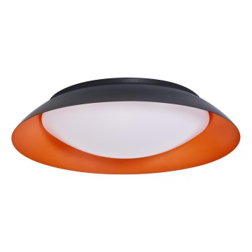 Osram - Plafonnier LED dimmable ORBIS PLATE LED/45W/230V Ø 48 cm orange/noir