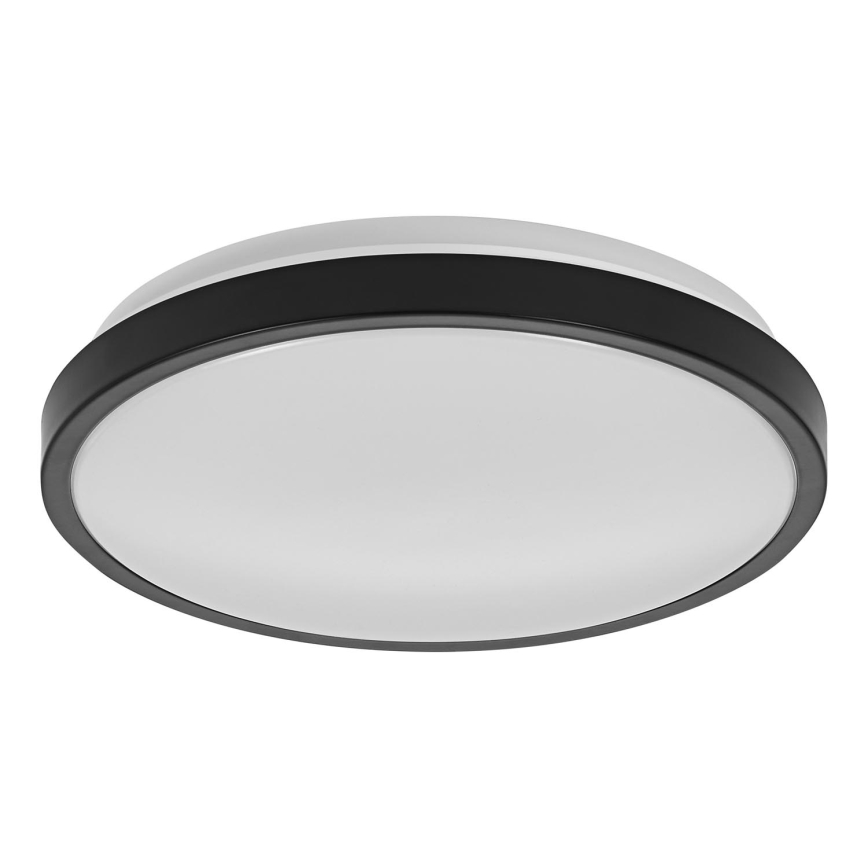 Osram - Plafonnier LED DISC pour salle de bains LED/18W/230V 3000/4000K Ø 30 cm IP44 noir