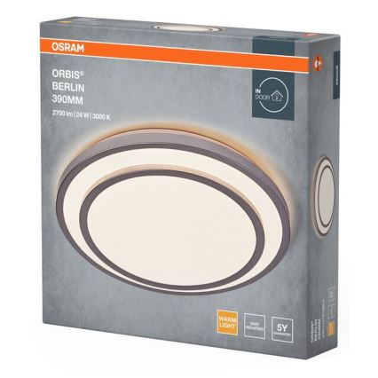 Osram - Plafonnier LED ORBIS BERLIN LED/24W/230V Ø 39 cm