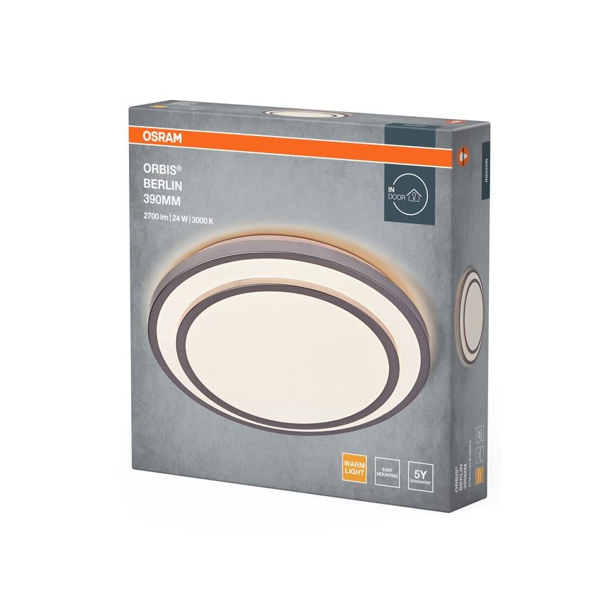 Osram - Plafonnier LED ORBIS BERLIN LED/24W/230V Ø 39 cm