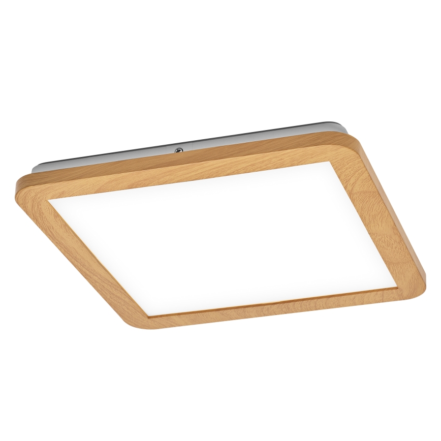 Osram - Plafonnier LED pour salle de bains ORBIS DISC LED/22W/230V 3000/4000K 30x30 cm IP44 marron
