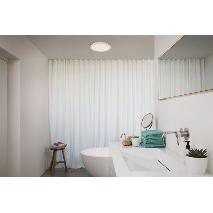 Osram - Plafonnier LED pour salle de bains ORBIS DISC LED/22W/230V 3000/4000K Ø 30 cm IP44 blanc
