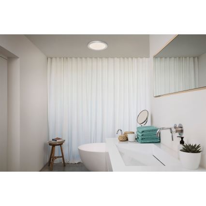 Osram - plafonnier LED pour salle de bains ORBIS DISC LED/22W/230V 3000/4000K Ø 30 cm IP44 chrome mat