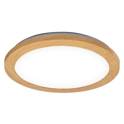 Osram - Plafonnier LED pour salle de bains ORBIS DISC LED/22W/230V 3000/4000K Ø 30 cm IP44 marron
