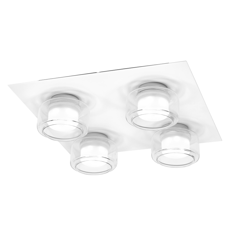 Osram - Plafonnier LED pour salle de bains ORBIS FLAME 4xLED/5,5W/230V 3000/4000K IP44 blanc