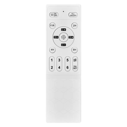 Osram - Plafonnier LED dimmable avec ventilateur de plafond LED/49W/230V 2700-6500K blanc/doré + télécommande