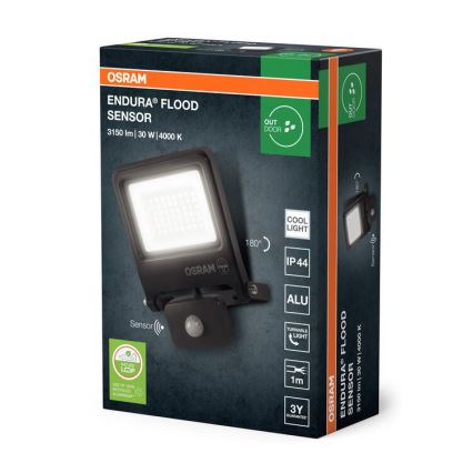 Osram - Proiettore LED con sensore ENDURA LED/30W/230V IP44
