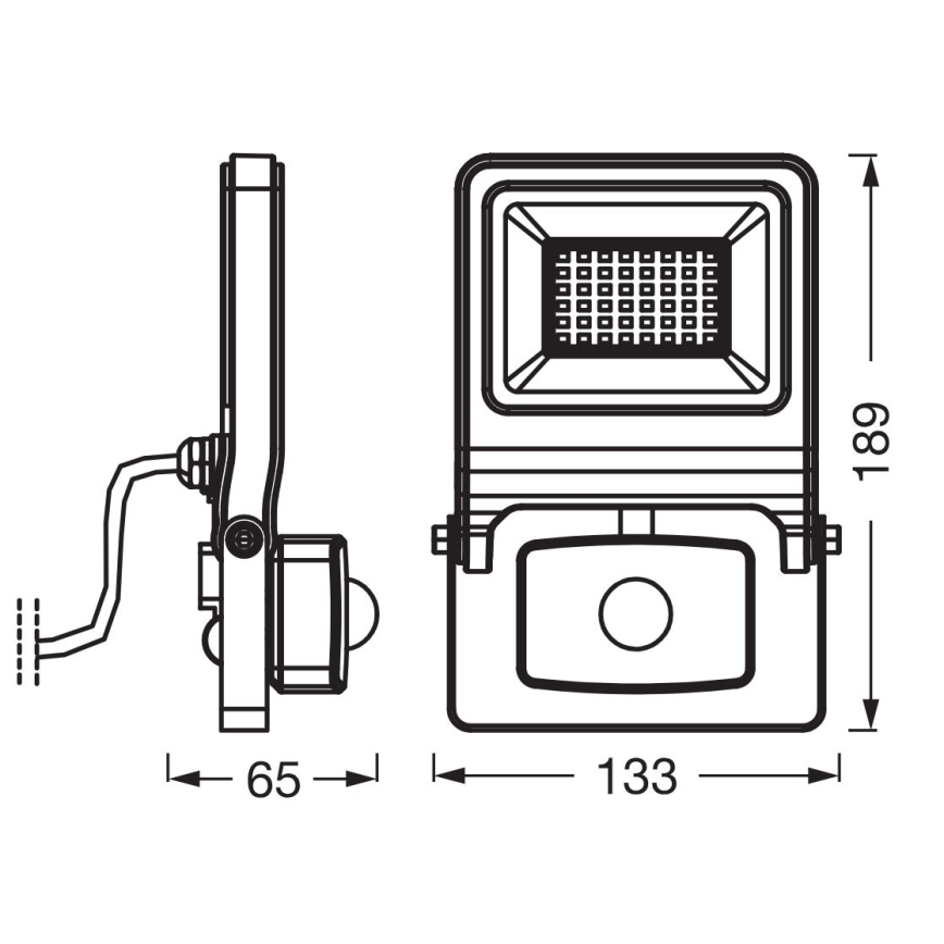 Osram - Proiettore LED con sensore ENDURA LED/30W/230V IP44
