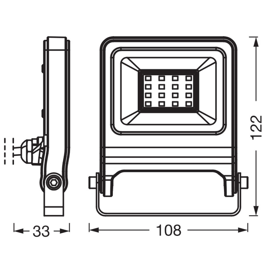 Osram - Proiettore LED ENDURA LED/10W/230V 3000K IP65