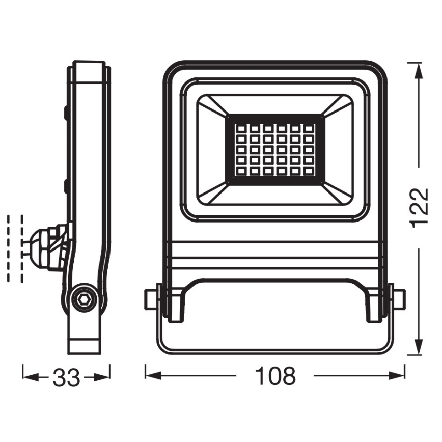 Osram - Proiettore LED ENDURA LED/20W/230V 3000K IP65
