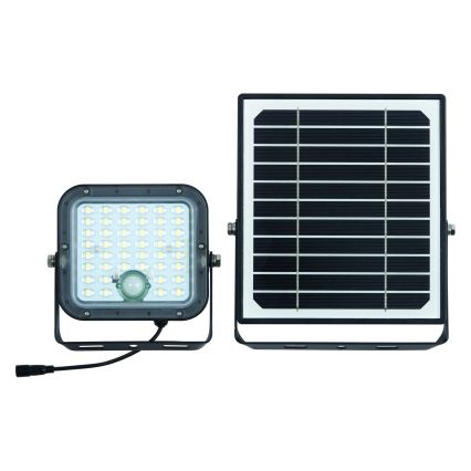Osram - Proiettore solare dimmerabile a LED con sensore ENDURA LED/10W/4,2V 4000K IP65 nero + telecomando