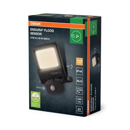 Osram - Projecteur LED avec détecteur ENDURA LED/30W/230V 3000K IP44