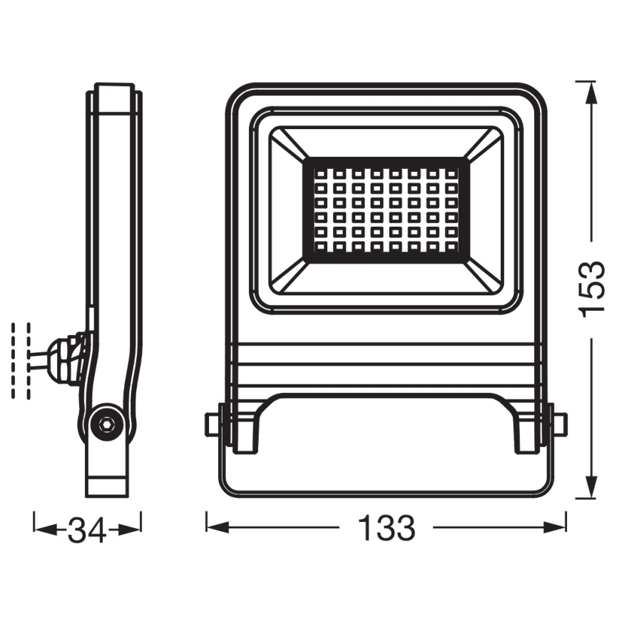 Osram - Projecteur LED ENDURA 30W 230V 3000K IP65