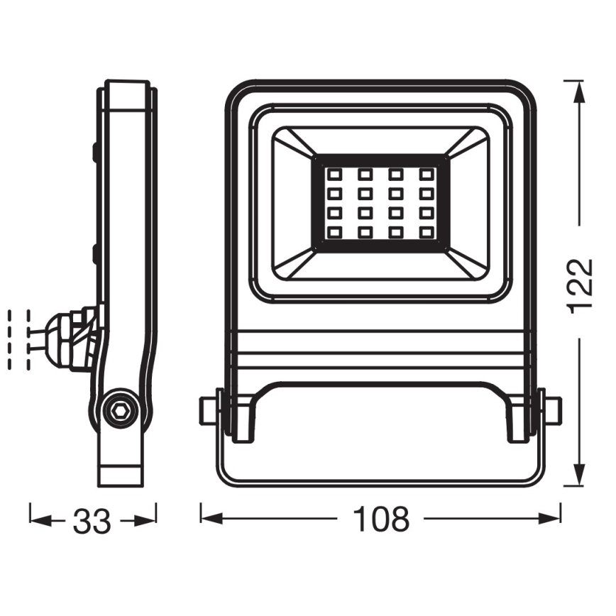 Osram - Projecteur LED ENDURA LED/10W/230V 4000K IP65