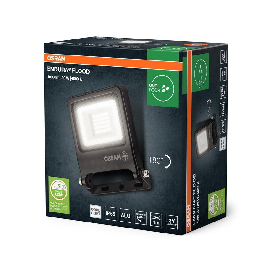 Osram - Projecteur LED ENDURA LED/20W/230V 4000K IP65