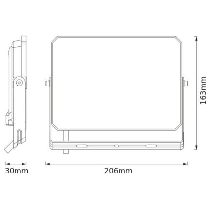 Osram - Projecteur LED FLOODLIGHT LED/50W/230V 3000K IP65