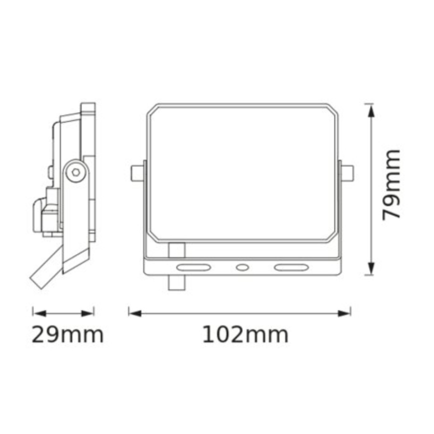 Osram - Riflettore LED FLOODLIGHT LED/10W/230V 6500K IP65