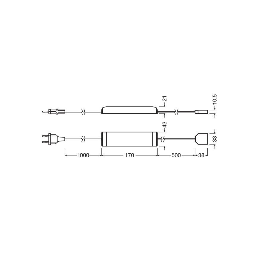 Osram - ruban LED dimmable FLEX ACOUSTIC 2,6m LED/29W/230V + télécommande