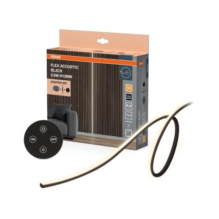 Osram - Ruban LED dimmable FLEX ACOUSTIC 2,6m LED/29W/230V + télécommande