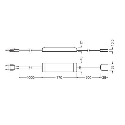 Osram - Ruban LED dimmable FLEX ACOUSTIC 2,6m LED/29W/230V + télécommande