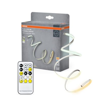 Osram - Ruban LED dimmable FLEX COB 5m LED/35W/230V 2700-6500K + télécommande
