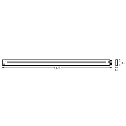 Osram - Ruban LED dimmable FLEX COB 5m LED/35W/230V 2700-6500K + télécommande