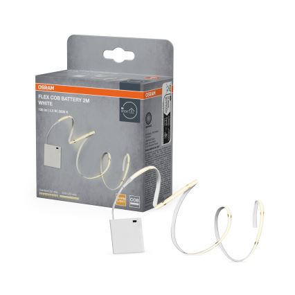 Osram - Ruban LED FLEX COB BATTERY 2m LED/3,3W/4xAA