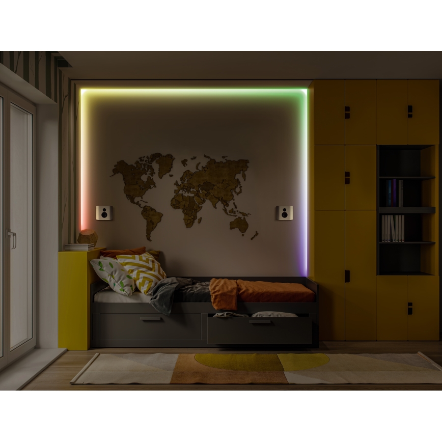 Osram - Ruban LED RGBW dimmable FLEX COB 5m LED/24W/230V 2700-6500K + télécommande