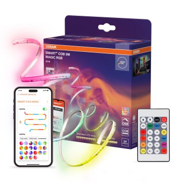 Osram - Ruban LED RVB dimmable SMART+ MAGIC 5m LED/35W/230V Wi-Fi + télécommande